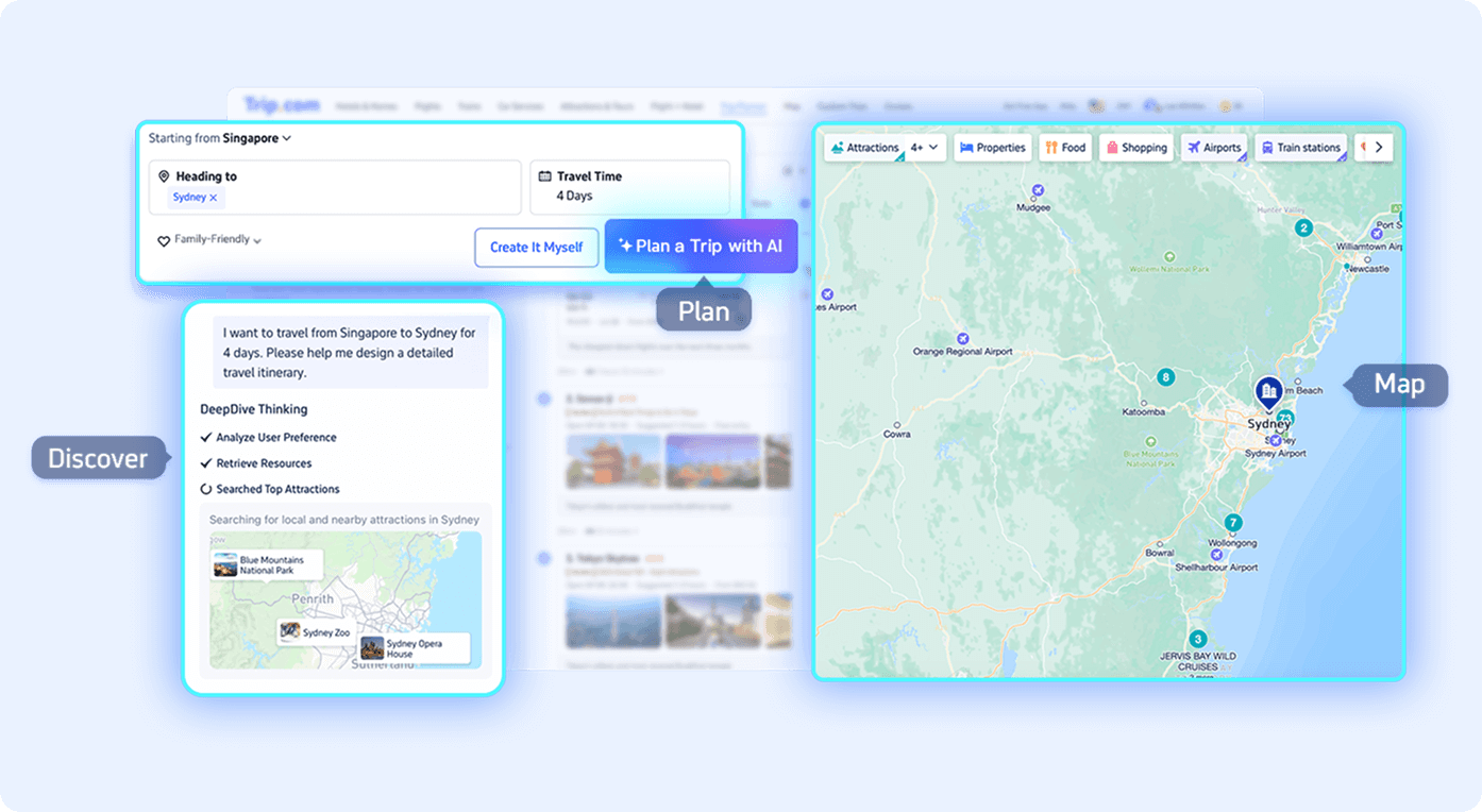 Trip.Planner 交互界面